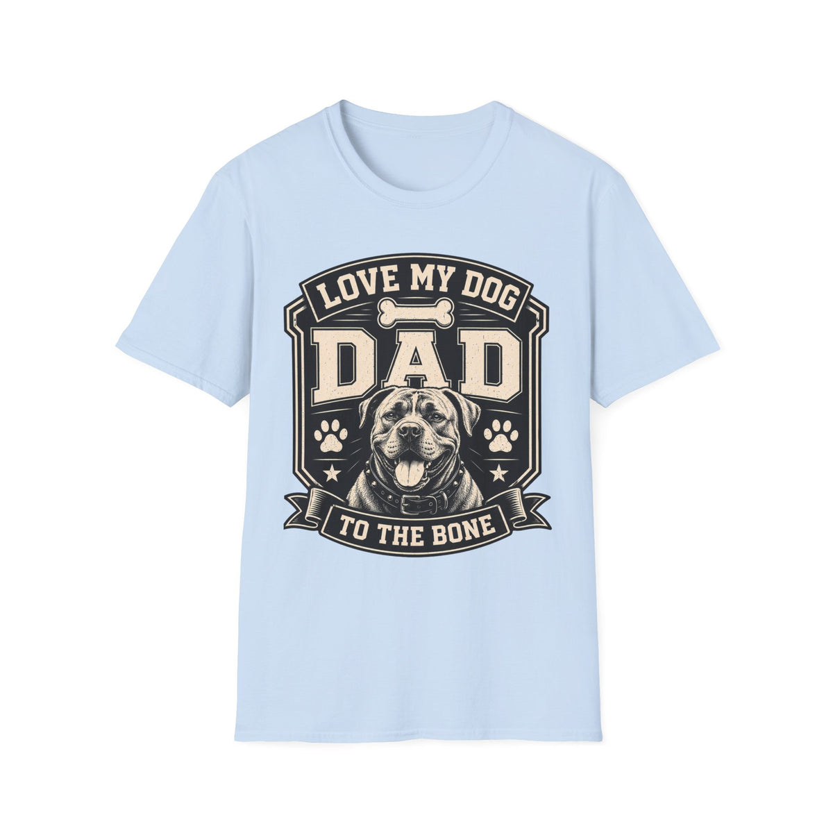 LMD TTB DOG DAD T SHIRT