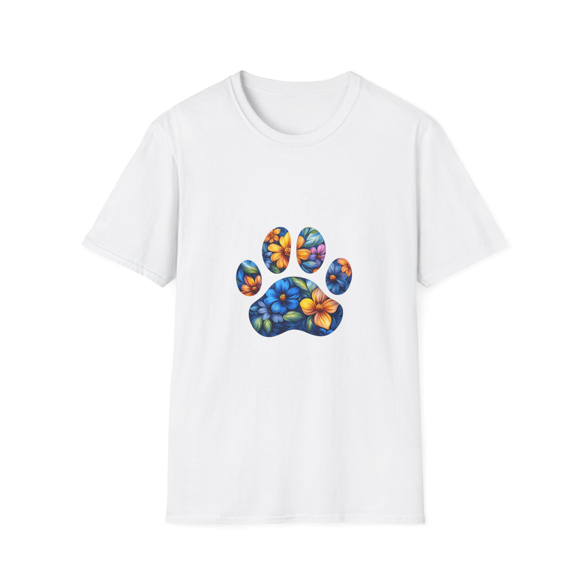 Life Better With Dogs wht t-shirt