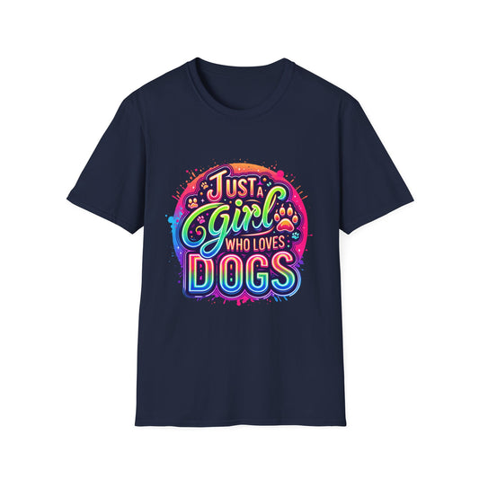 Just a Girl Who Loves Dogs t-shirt