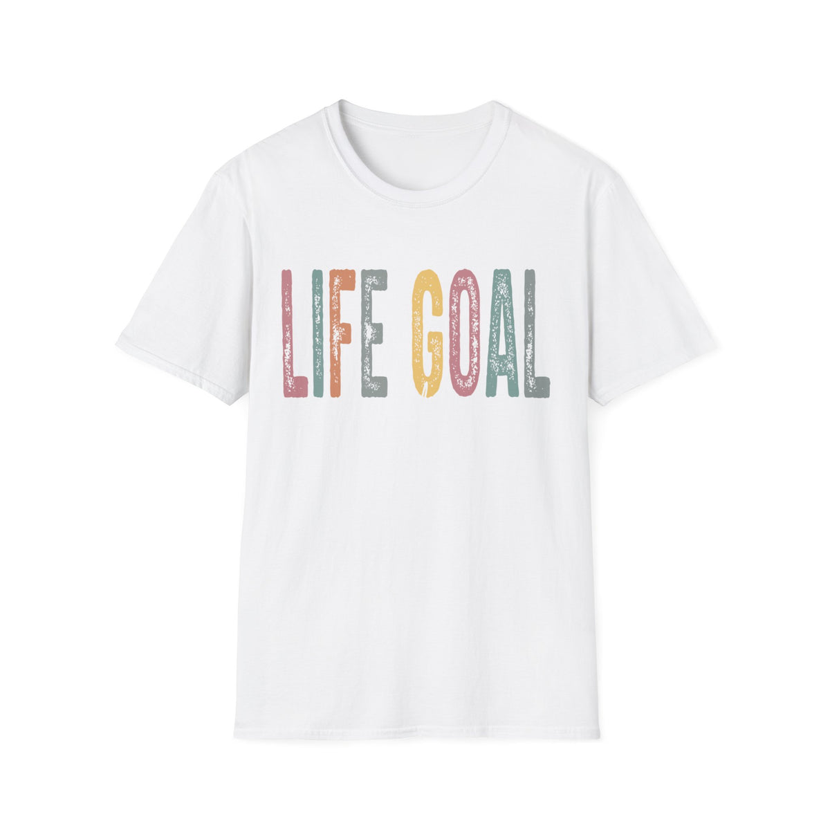 Life Goal Pet All Dogs wht t-shirt