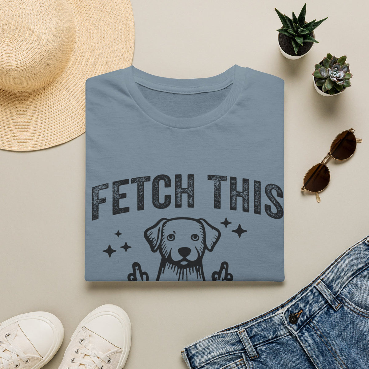 Fetch This blk t-shirt