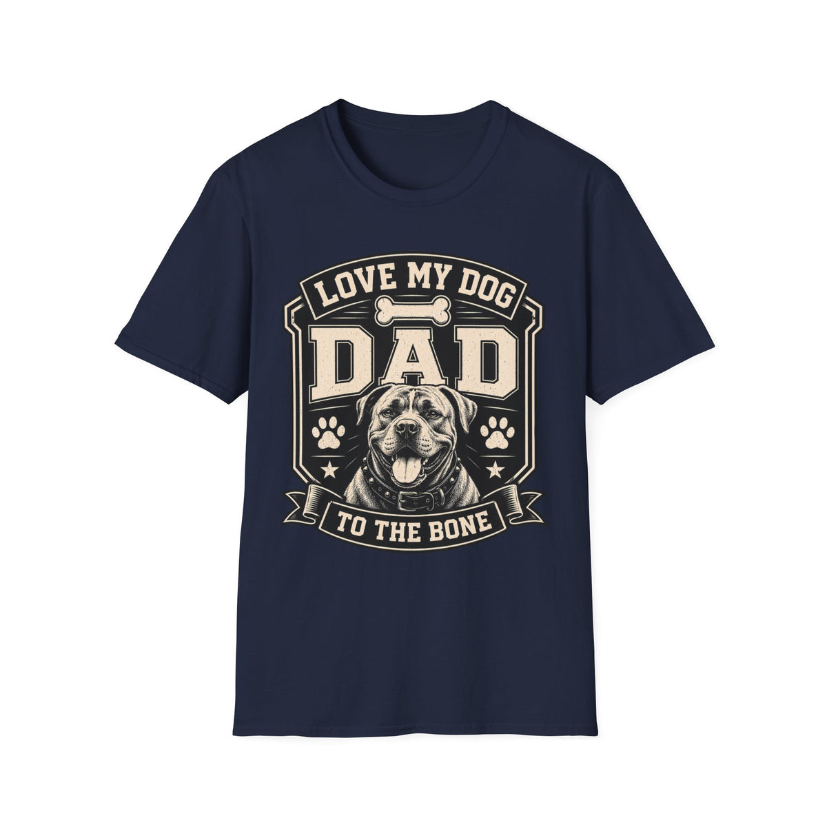 LMD TTB DOG DAD T SHIRT