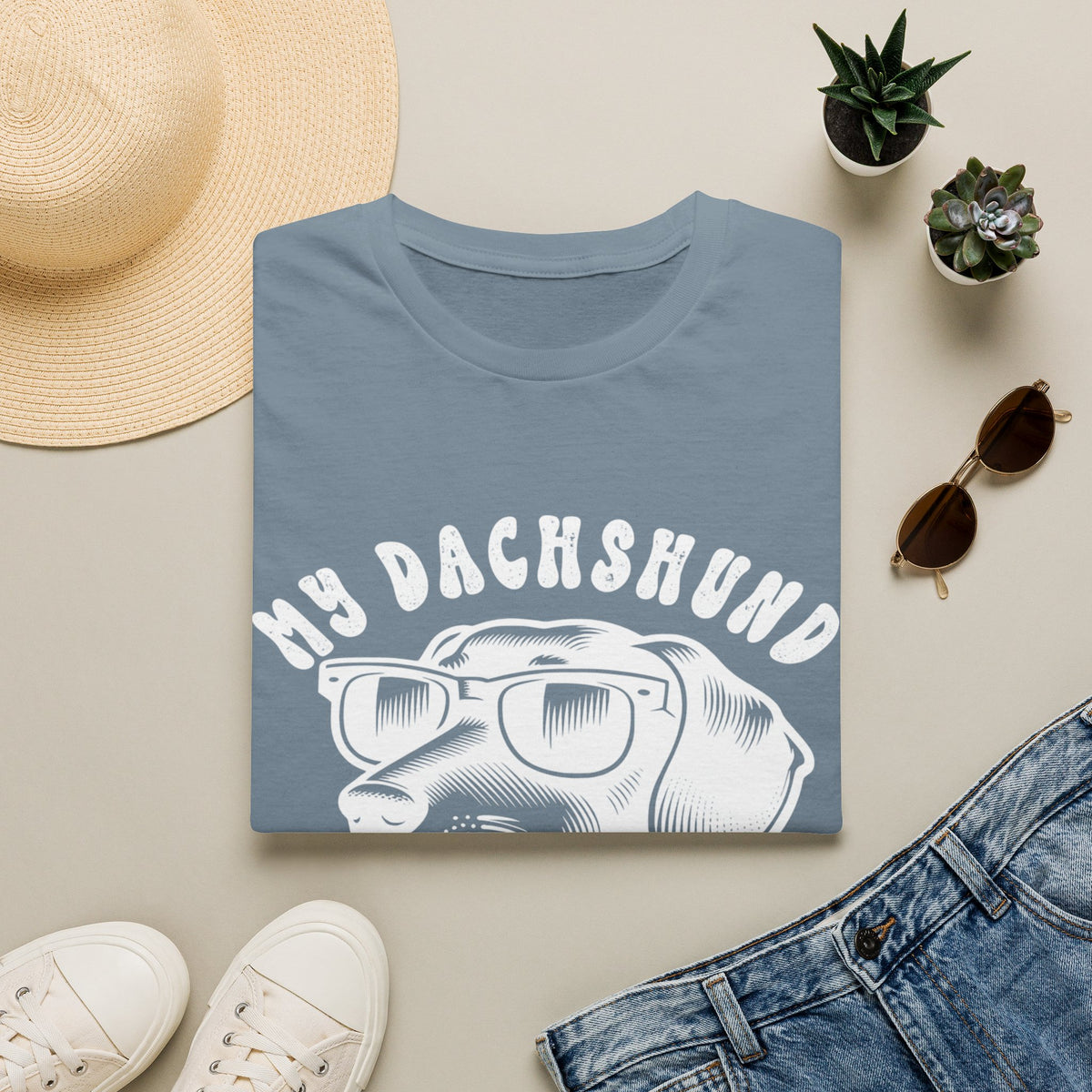 My Dachshund wht t-shirt