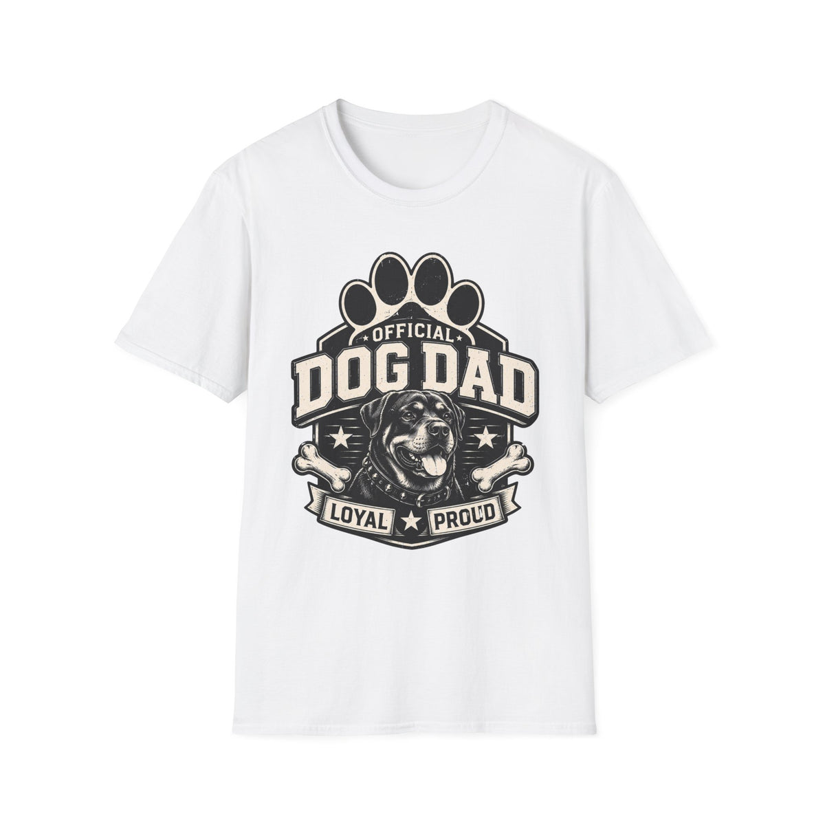 LOYAL & PROUD DOG DAD T SHIRT